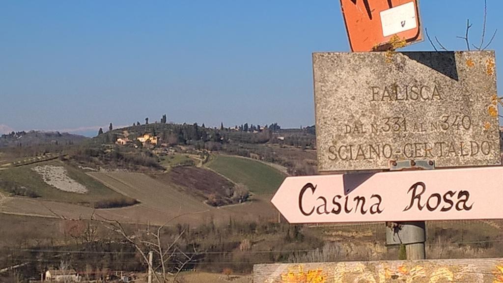 Casina Rosa Lägenhet Certaldo Exteriör bild